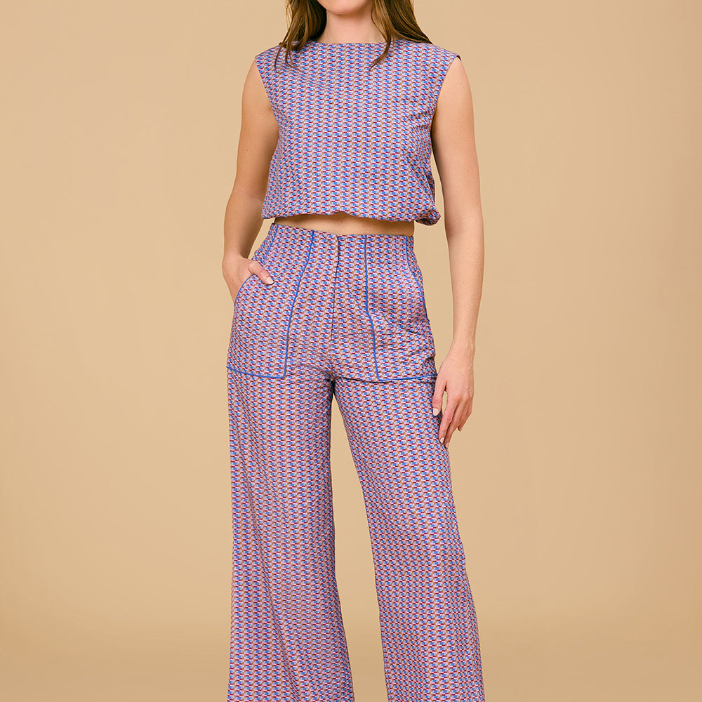 
                      
                        Abby Pants, Oxford Weave
                      
                    