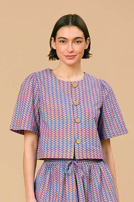Heidi Top, Oxford Weave