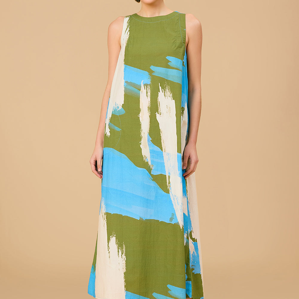 
                      
                        Dani Dress, Brushstroke
                      
                    