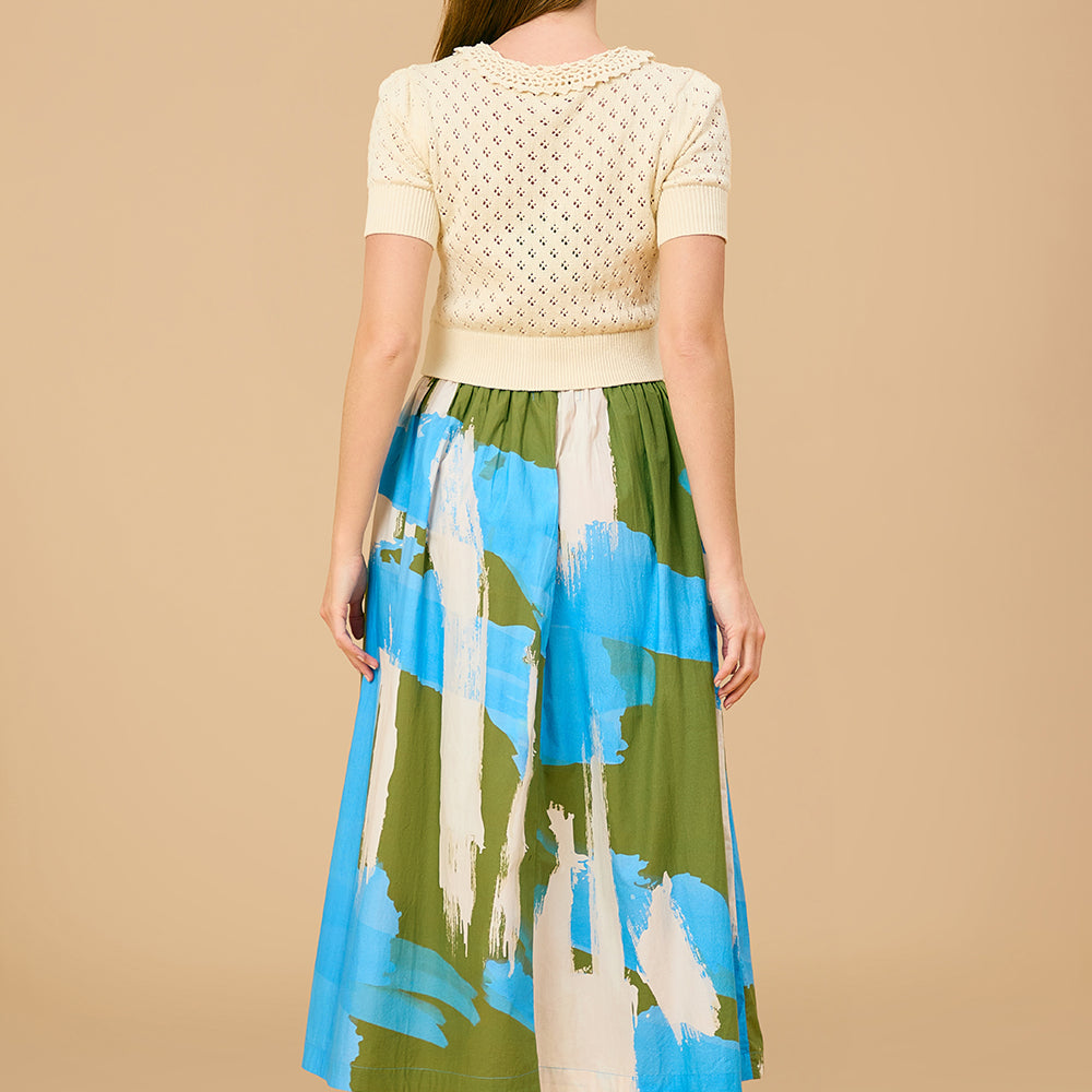 
                      
                        Kit Skirt, Brushstroke
                      
                    