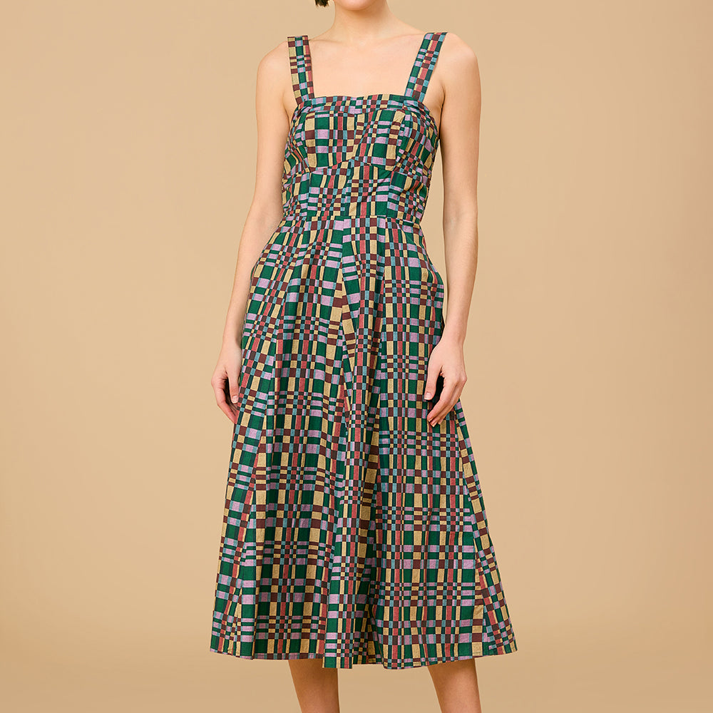 Alice Dress, Highland Mosaic
