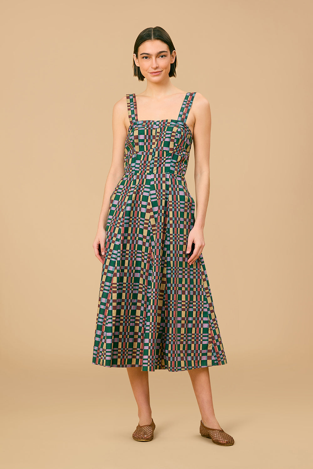 Alice Dress, Highland Mosaic