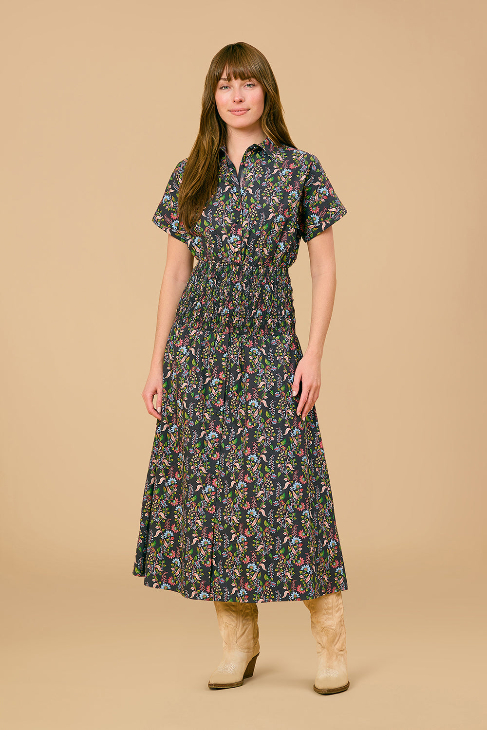 Margot Dress, Sable Grove