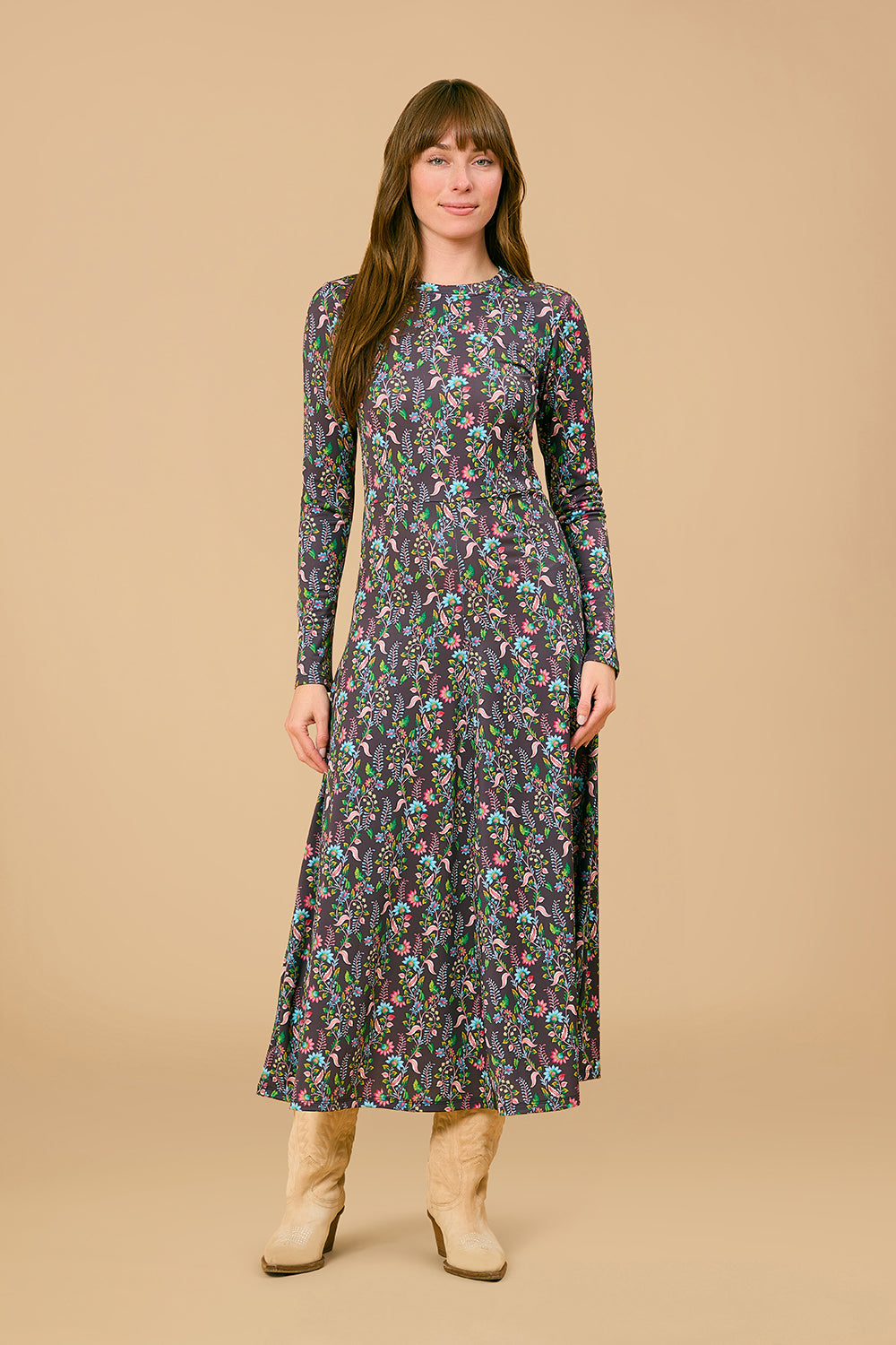 Phoebe Dress, Sable Grove
