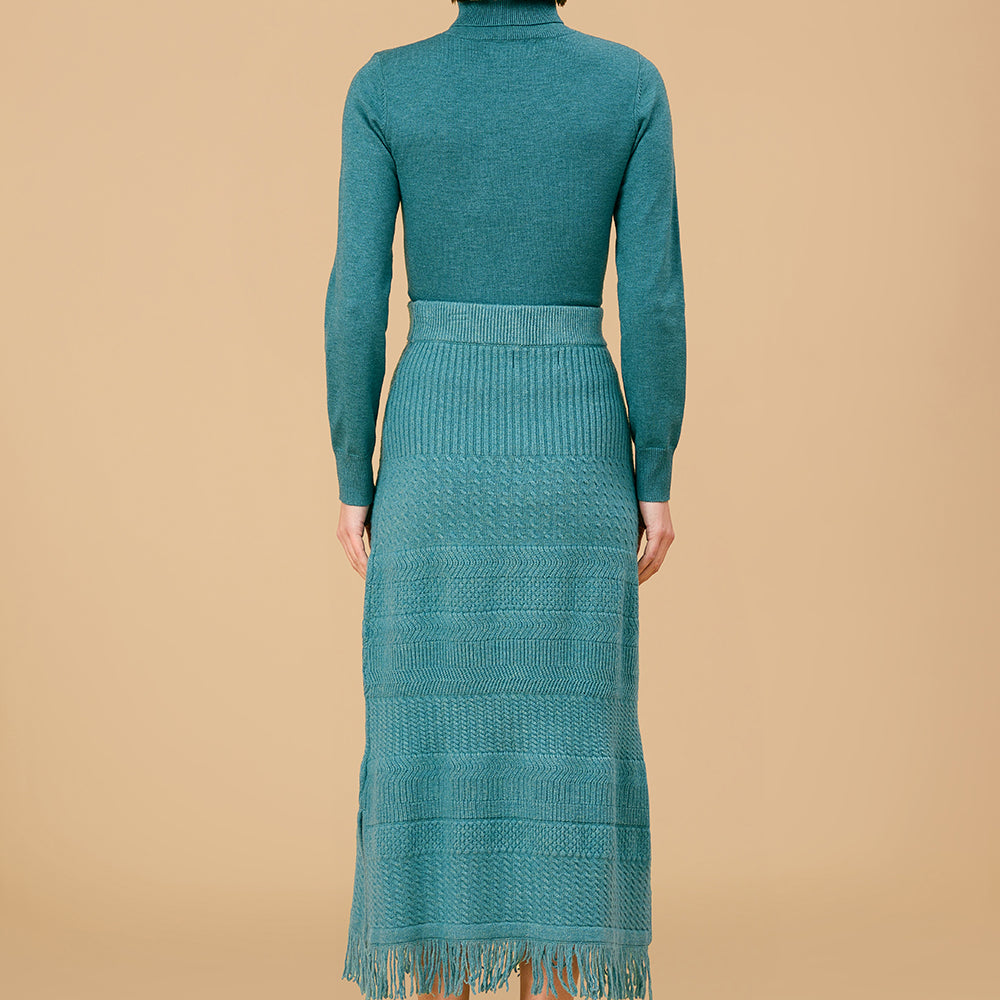 
                      
                        Erin Turtleneck, New Teal
                      
                    