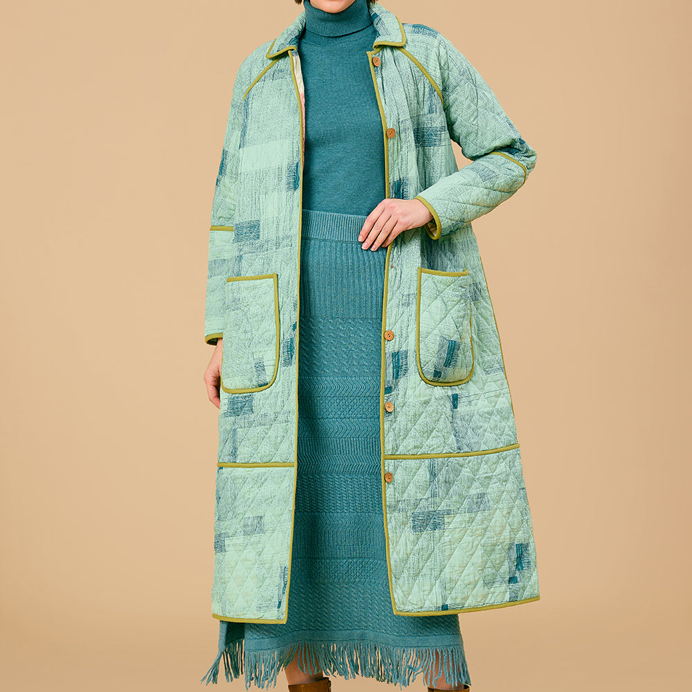 Quilted Reversible Coat