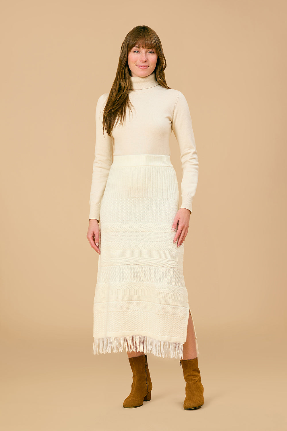Birdie Skirt, Ivory