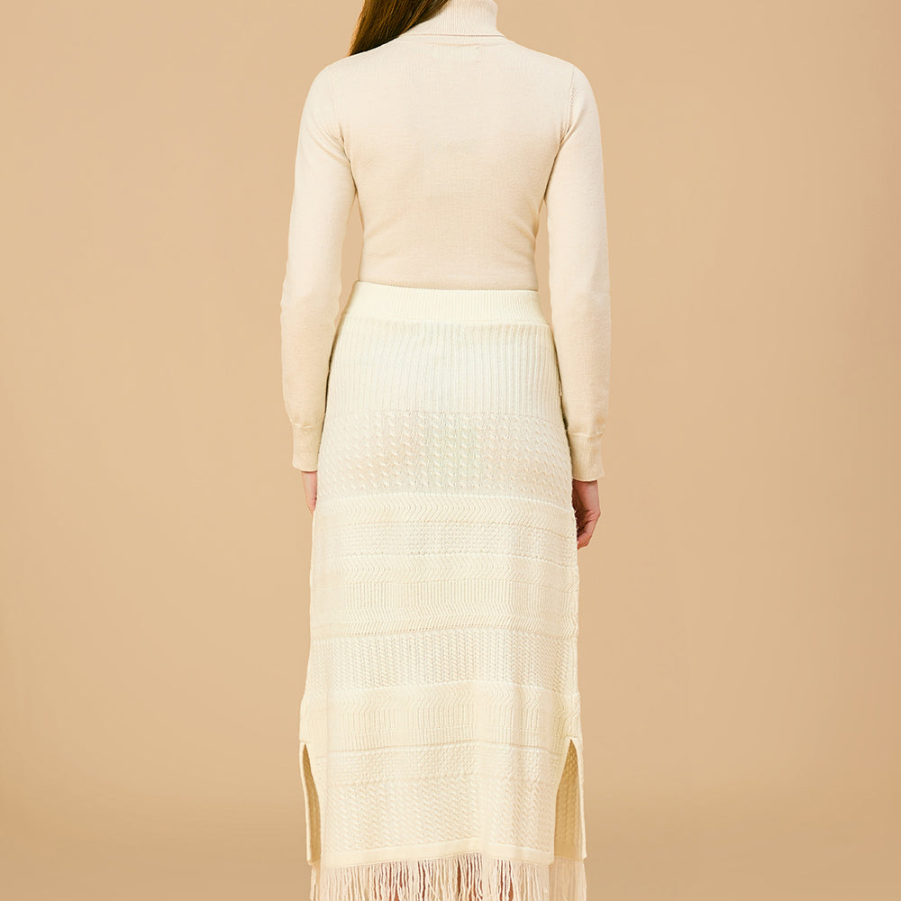 Birdie Skirt, Ivory