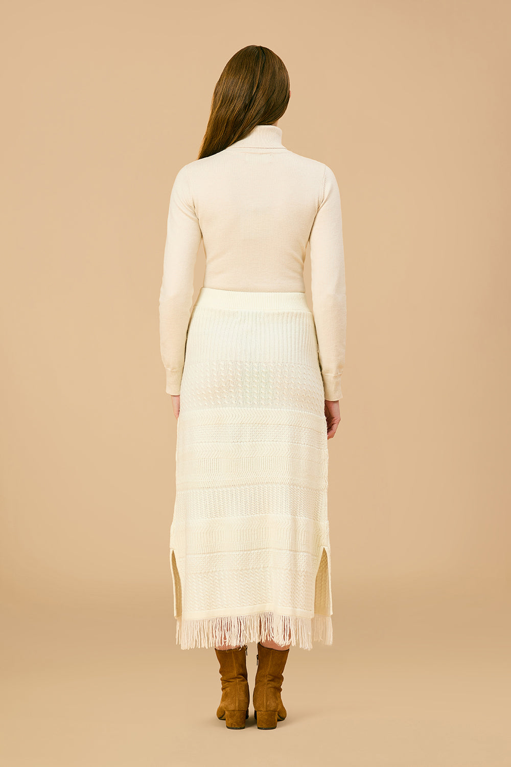 Birdie Skirt, Ivory