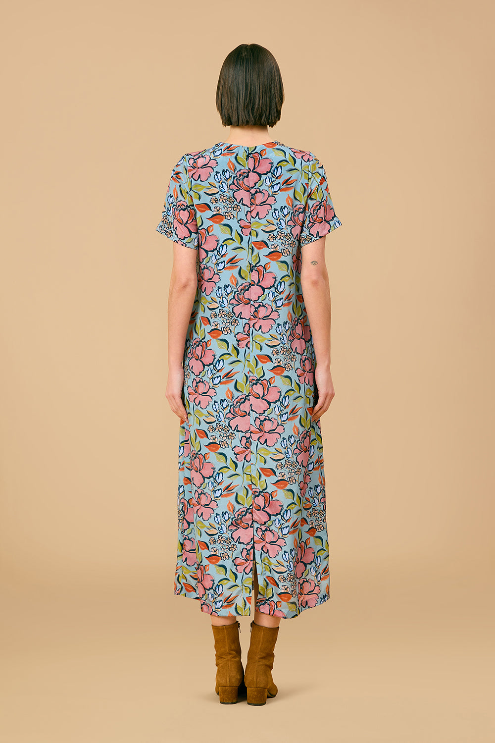 Gwenyth Dress, Rosewood