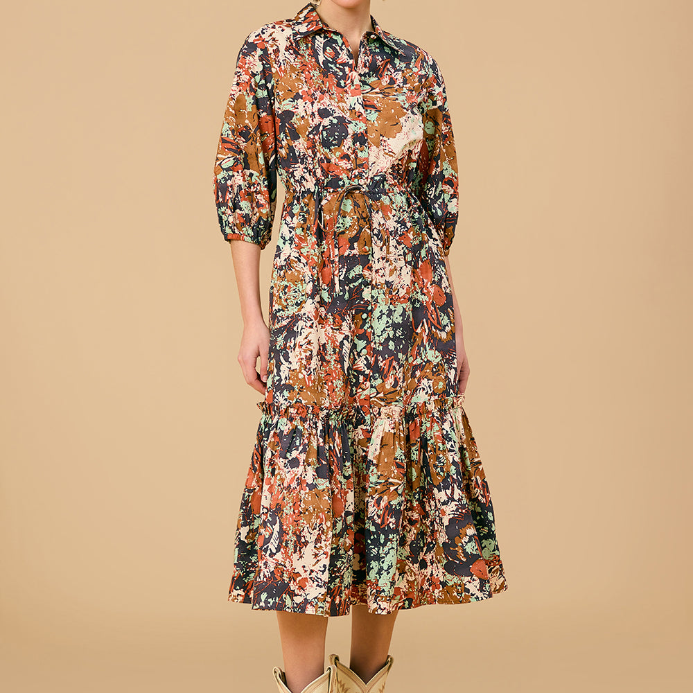 Grace Dress, Black Bramble