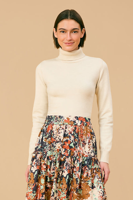 Erin Turtleneck, Ivory