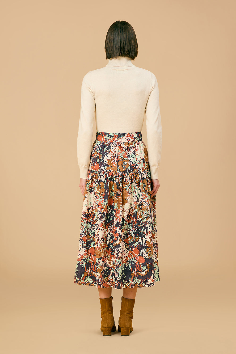 Quinn Skirt, Black Bramble – Olivia by Livro