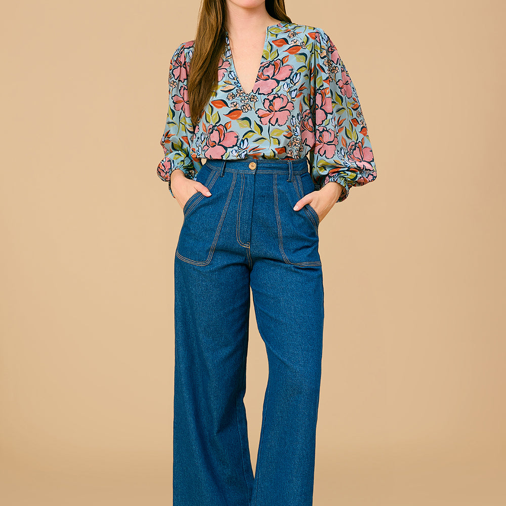 
                      
                        Danbury Pant, Denim
                      
                    