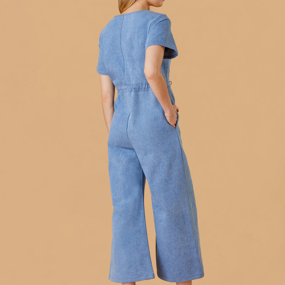 Farrah Jumpsuit, Denim