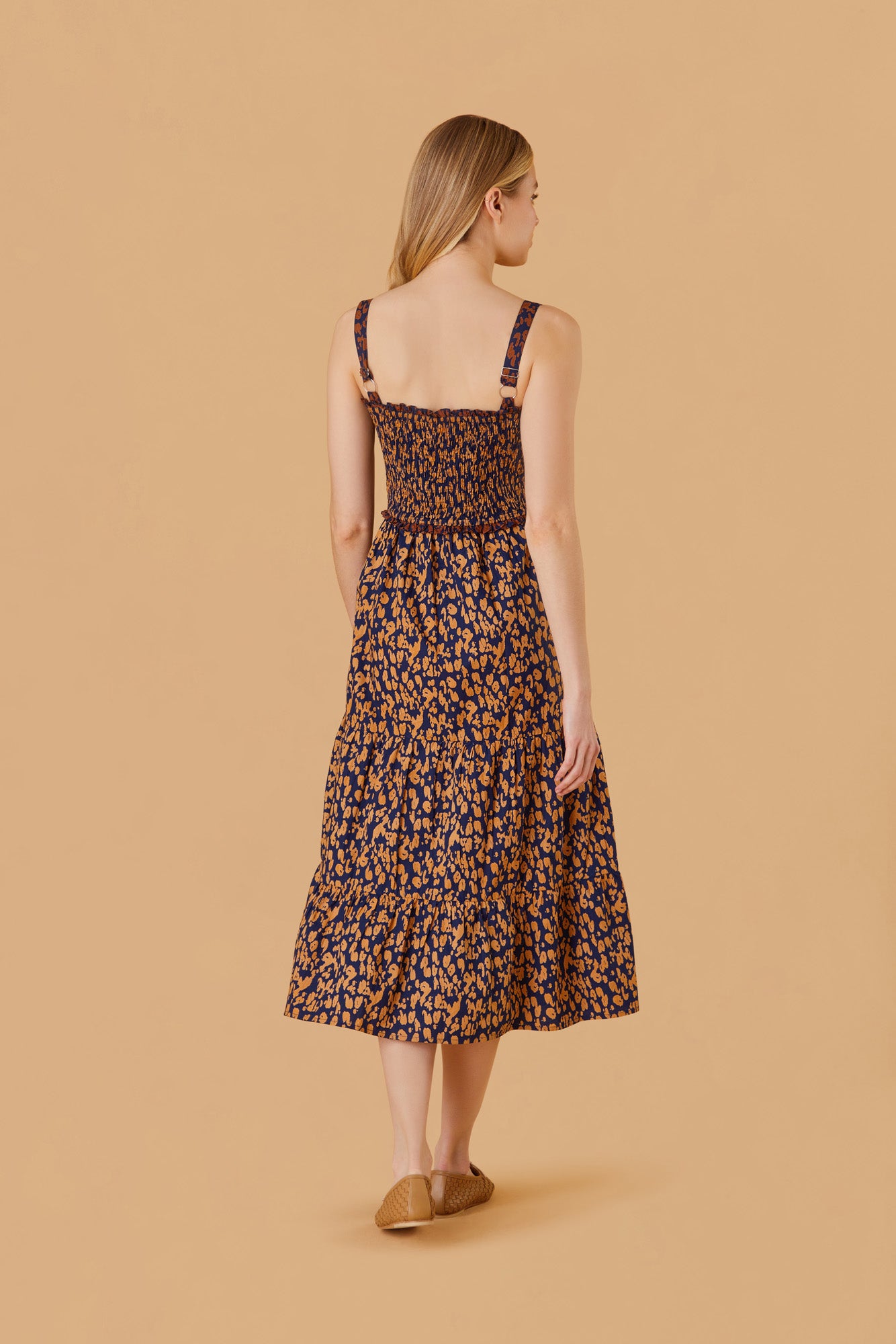 MIlly Dress, Spotted Camel