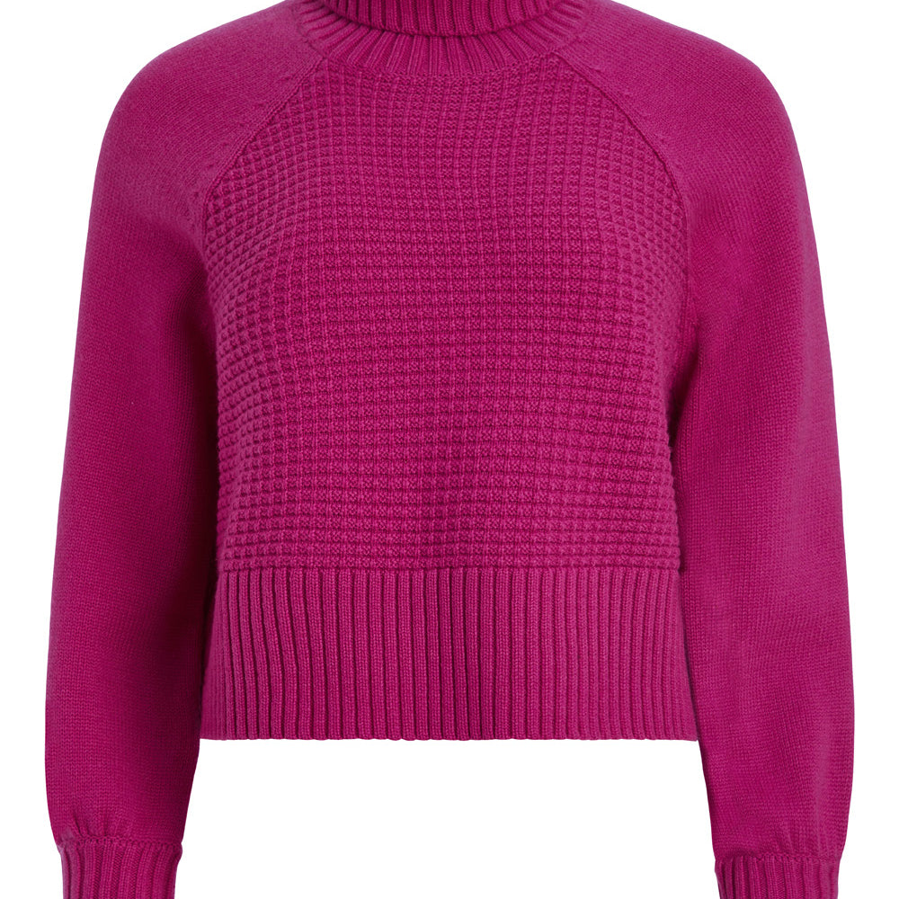 
                      
                        Willow Turtleneck Sweater, Hot Pink
                      
                    