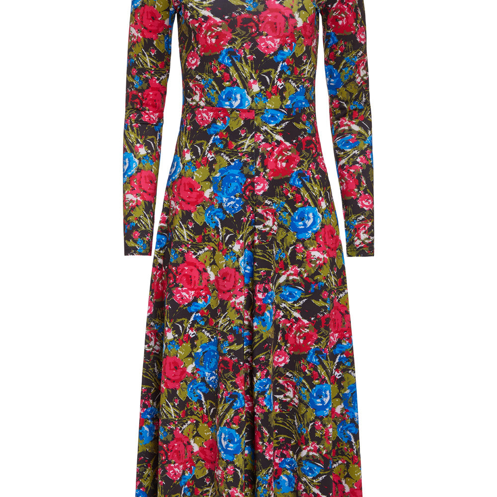 
                      
                        Phoebe Dress, Festive Floral
                      
                    