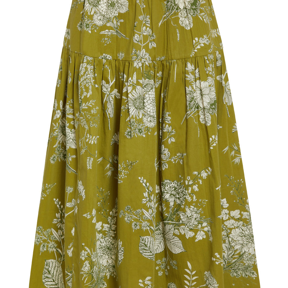 
                      
                        Quinn Skirt, Evergreen Bouquets
                      
                    