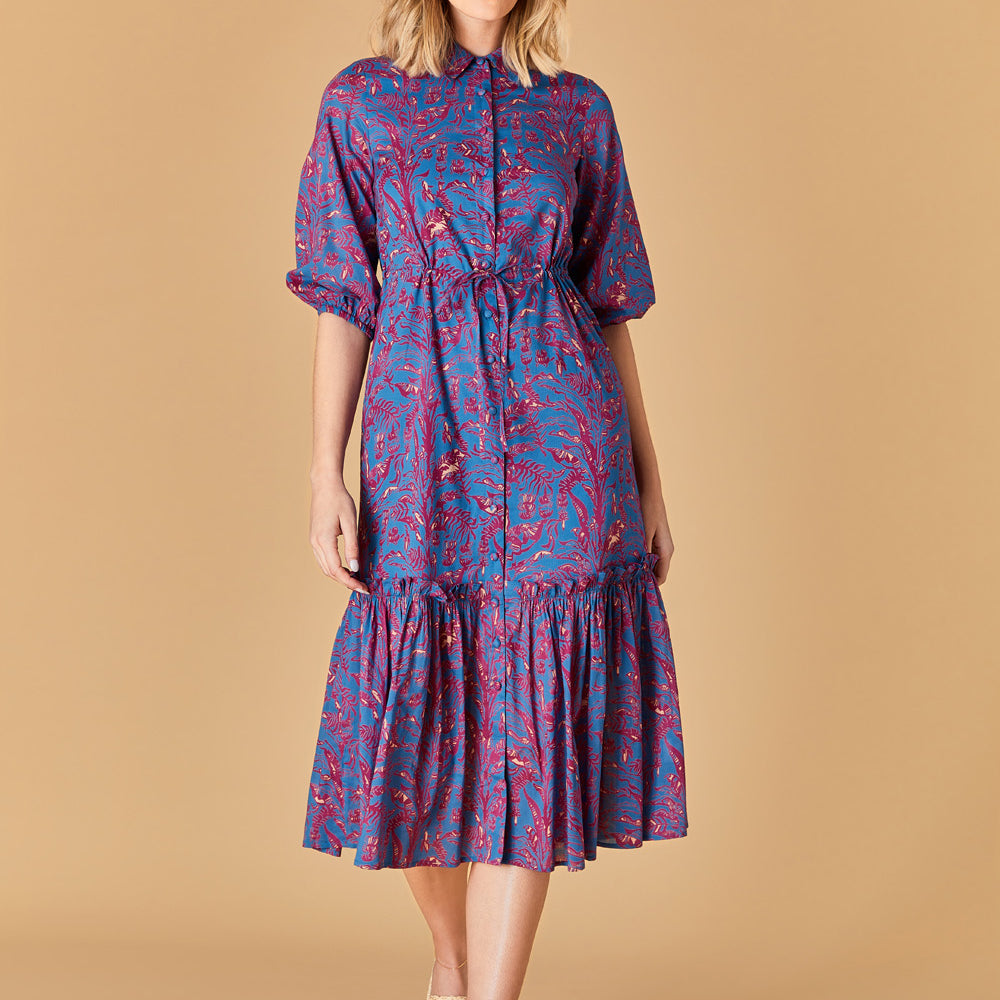 Grace Dress, Banana Leaf