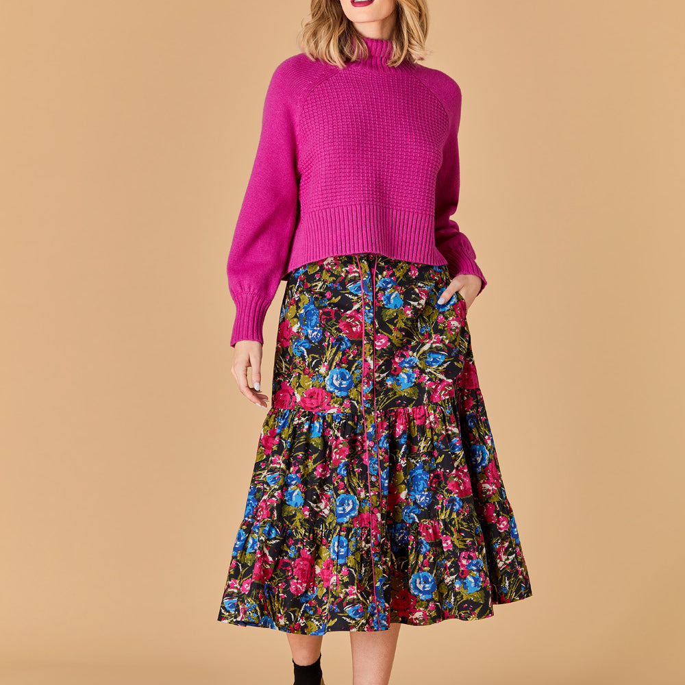 
                      
                        Eloise Skirt, Festive Floral
                      
                    