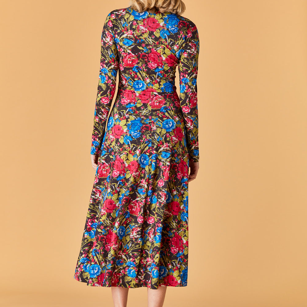 
                      
                        Phoebe Dress, Festive Floral
                      
                    