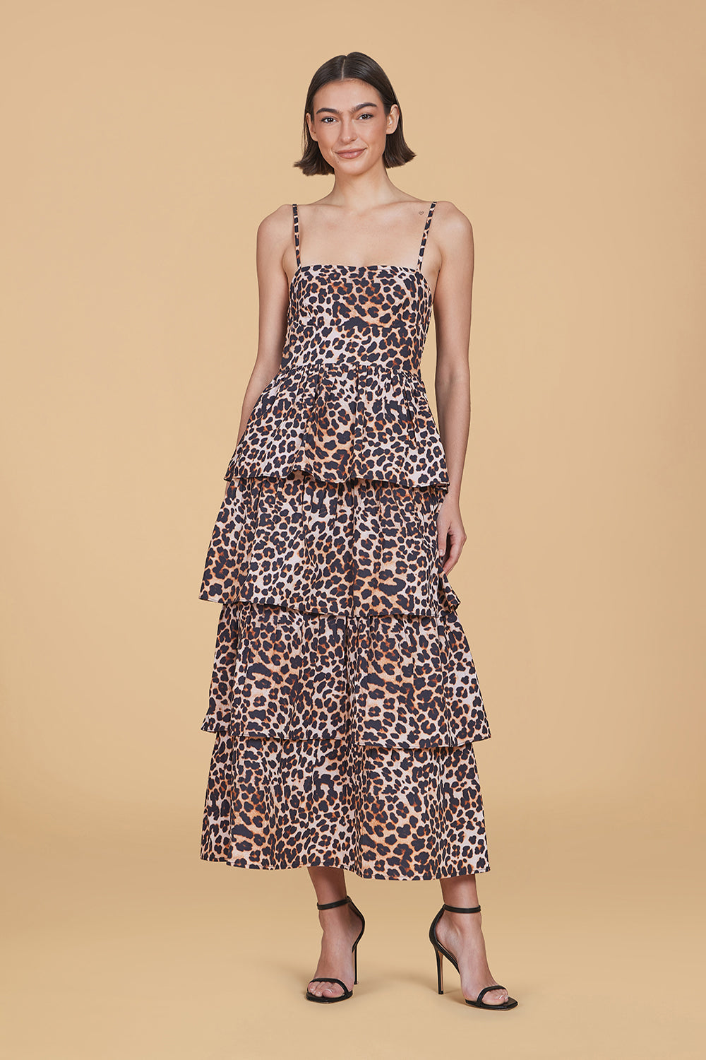 Ophelia Dress, Leopard
