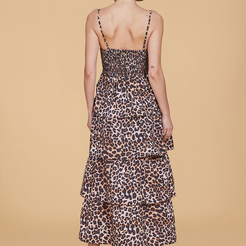 
                      
                        Ophelia Dress, Leopard
                      
                    