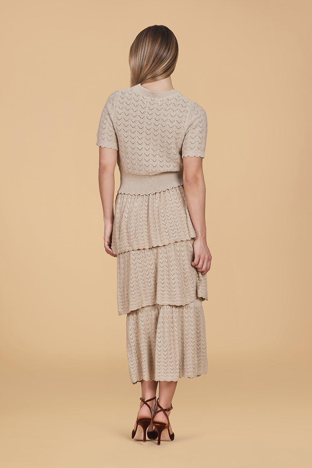 Callie Skirt, Frosted Almond
