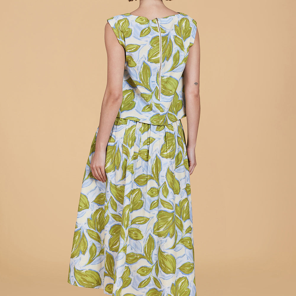 
                      
                        Georgia Skirt, Zest Leaves
                      
                    