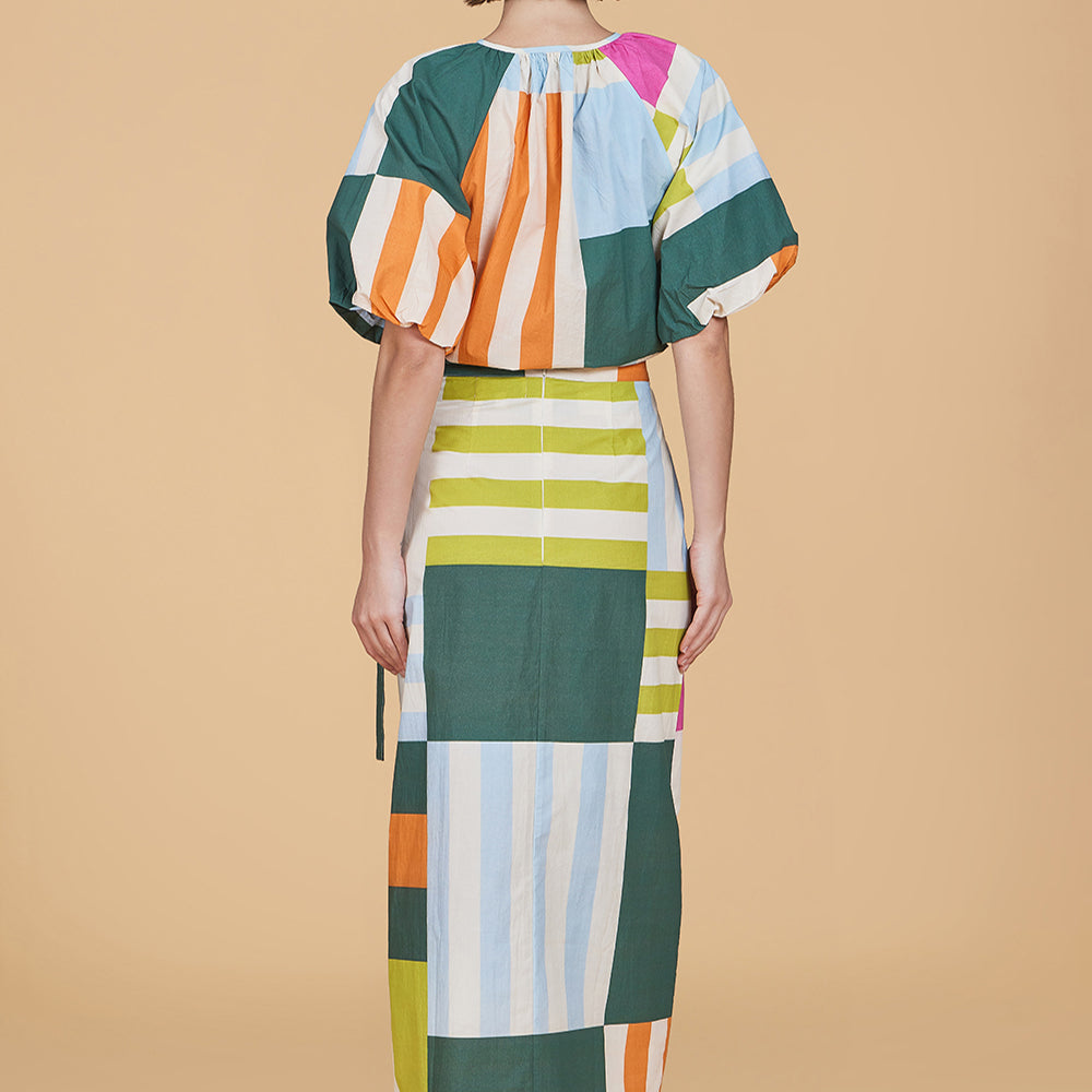 
                      
                        Leigh Wrap Skirt, Vista
                      
                    