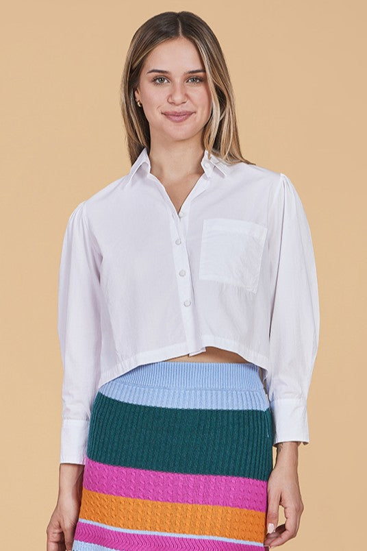 Mabel Shirt, White