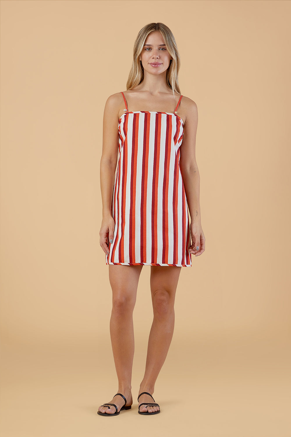 Carter Dress, Cabana Stripes