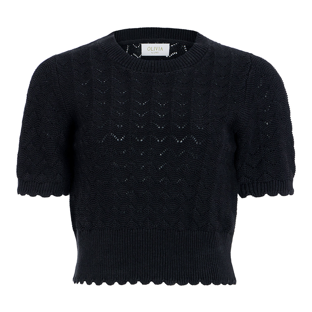 
                      
                        Hannah Sweater, Black
                      
                    