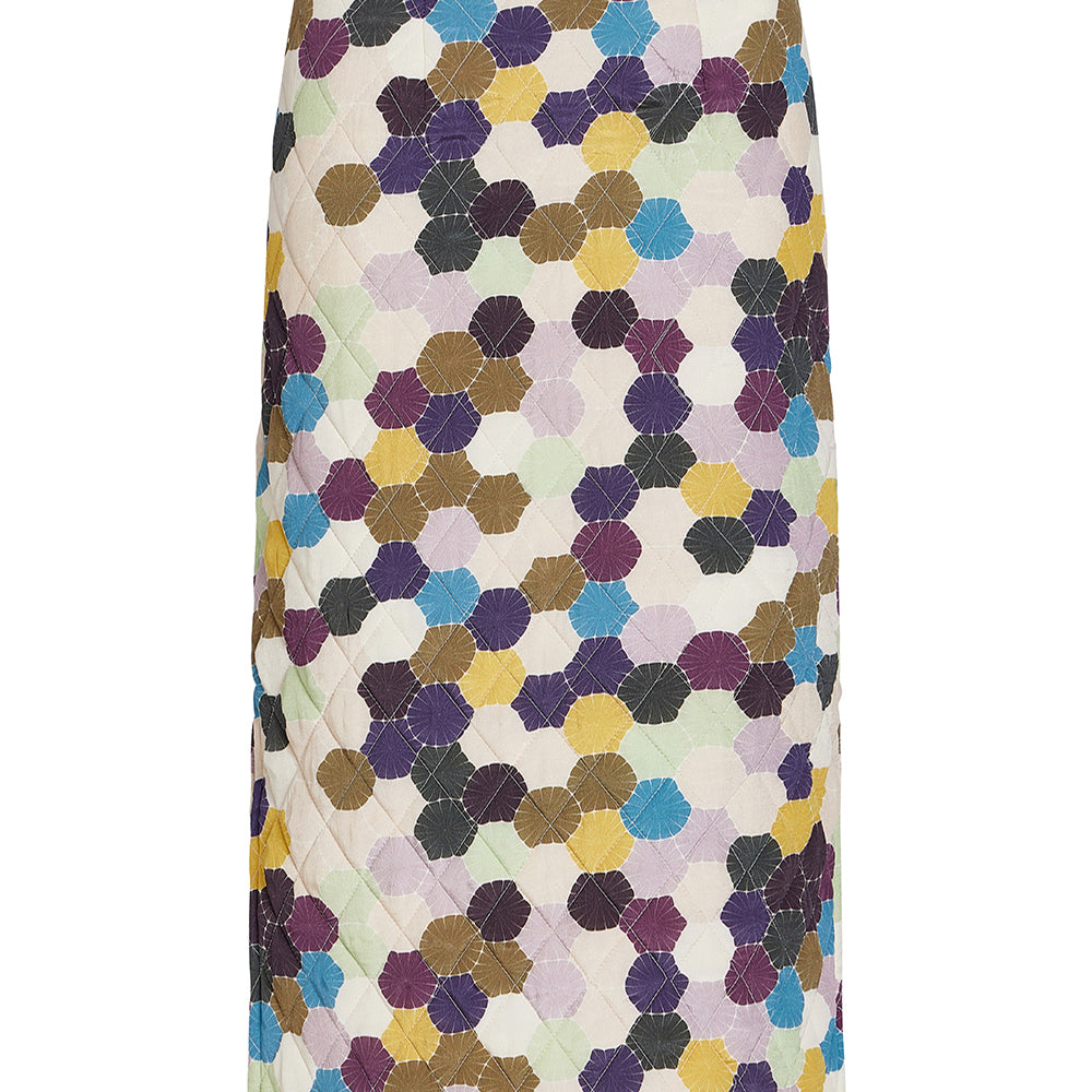 
                      
                        Hila Quilted Maxi Skirt, Vintage Mosaic
                      
                    
