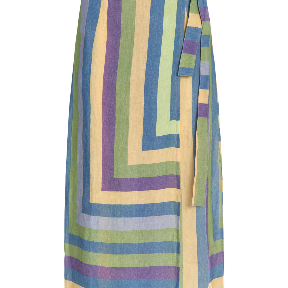 
                      
                        Leigh Wrap Skirt, Plaza
                      
                    