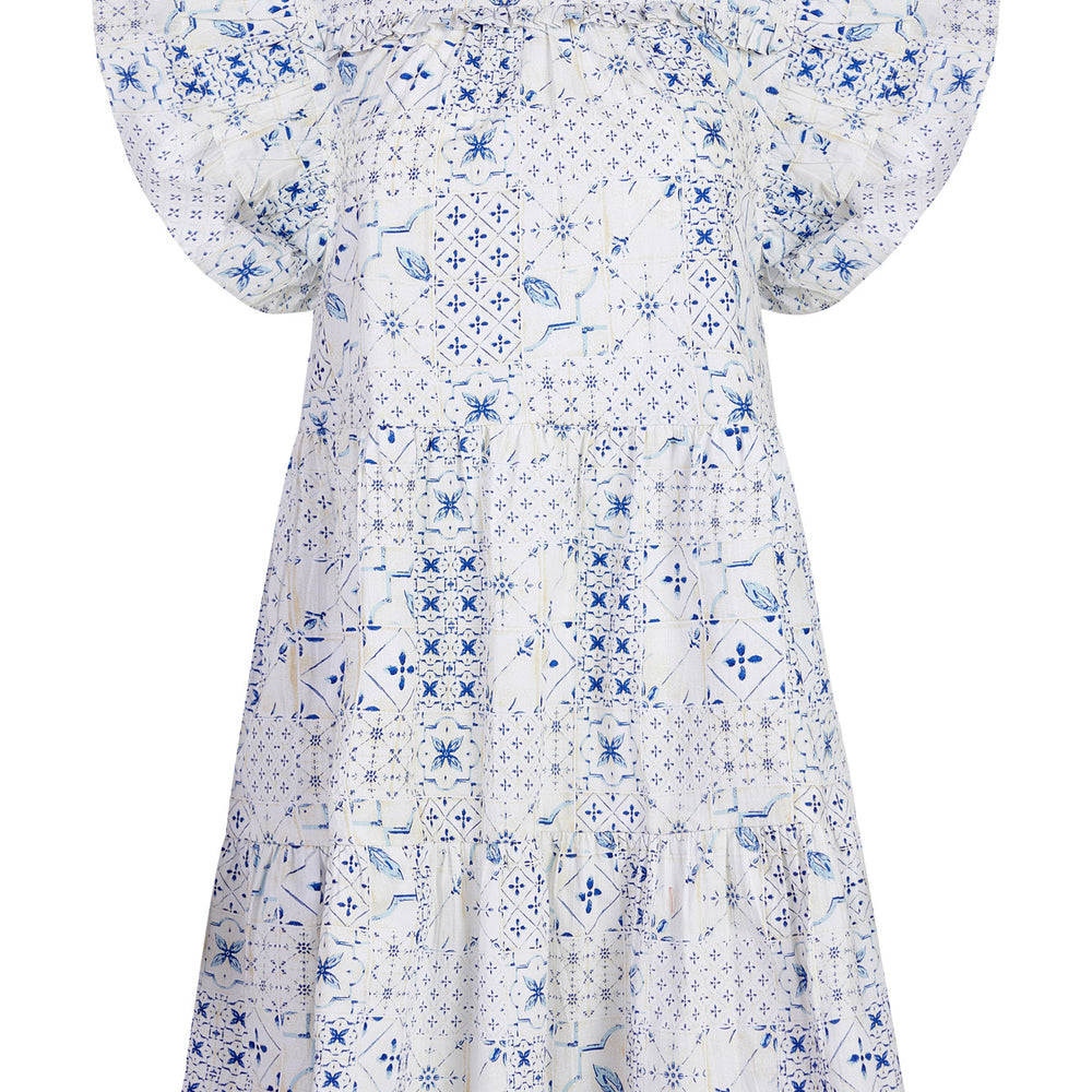 
                      
                        Zoe Dress, Delft Tile
                      
                    