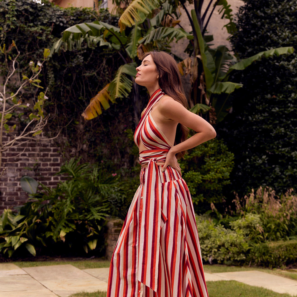 
                      
                        Georgia Skirt, Cabana Stripes
                      
                    