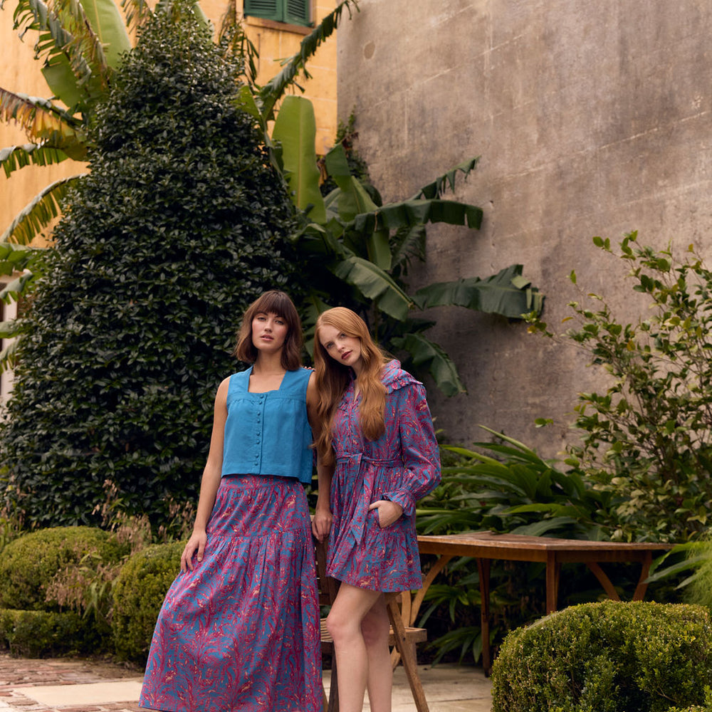 
                      
                        Dale Dress, Banana Leaf
                      
                    