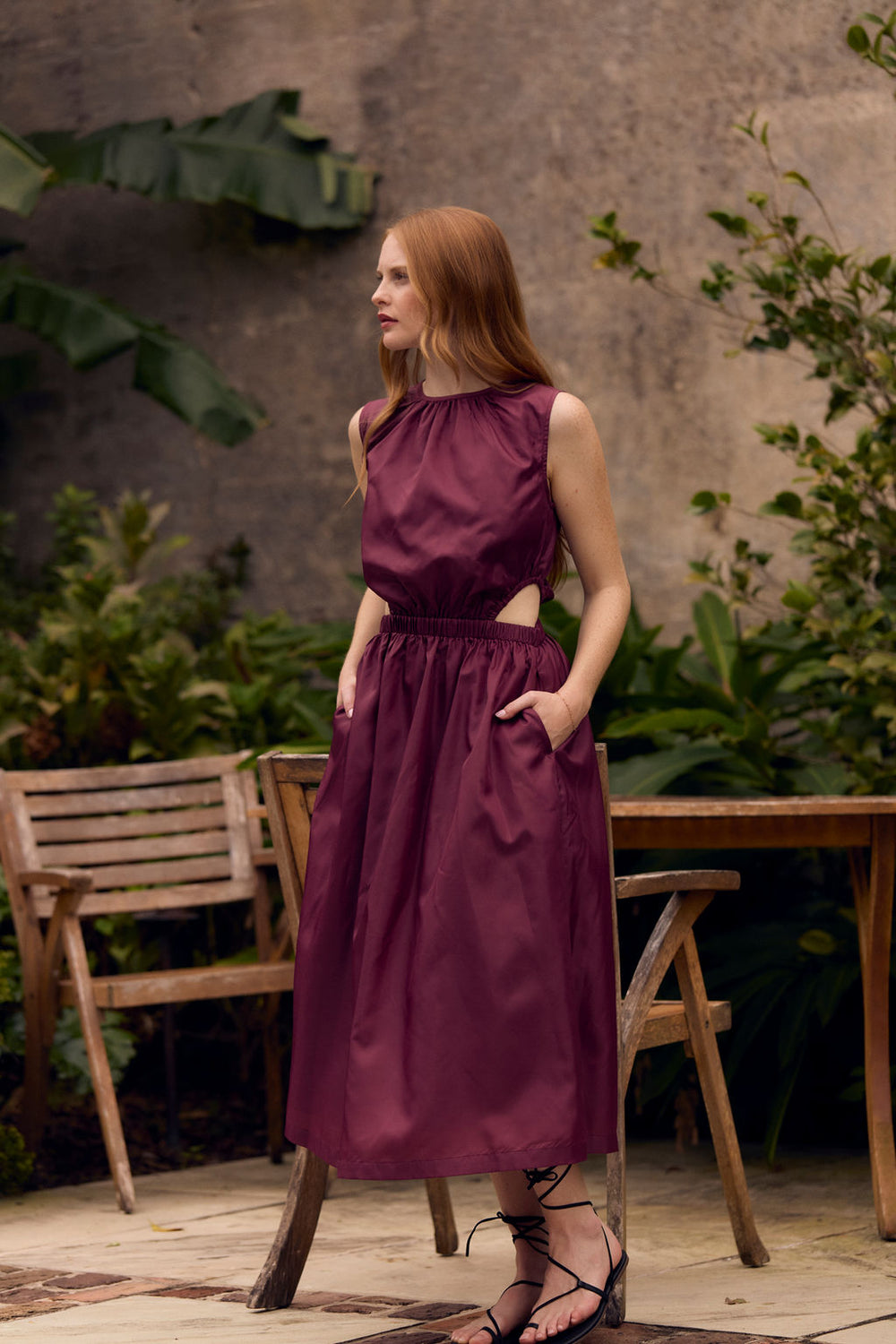 Betsy Dress, Boysenberry