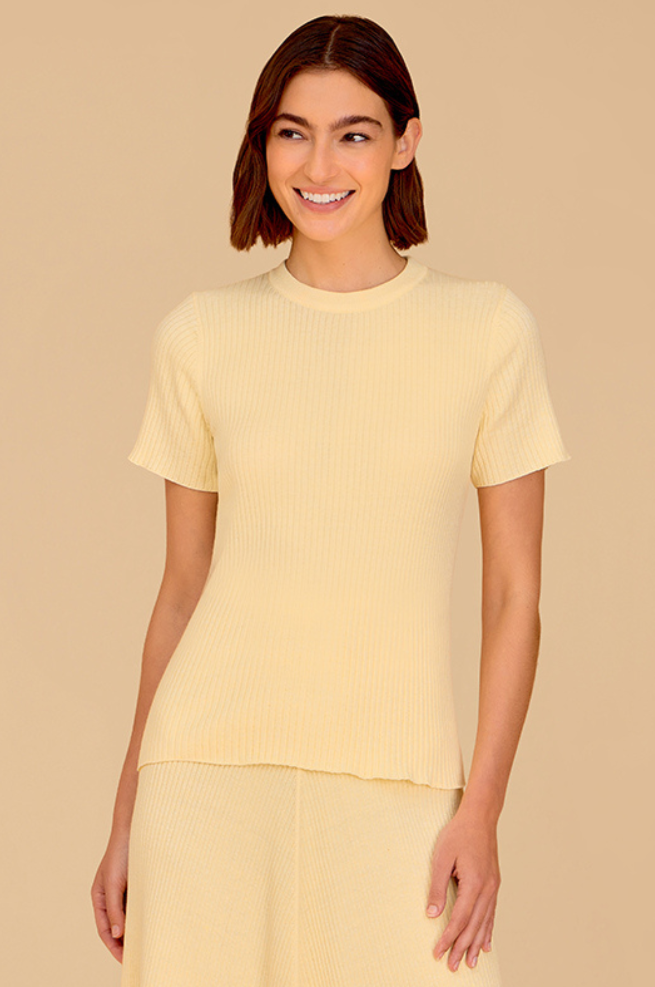 Fifi Knit Top, Butter