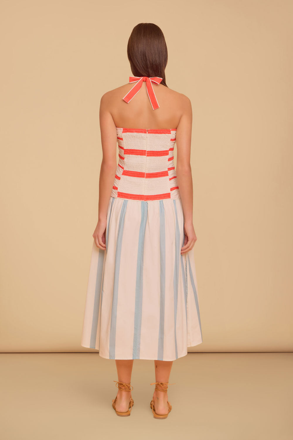 Romy Dress, Beacon Stripes