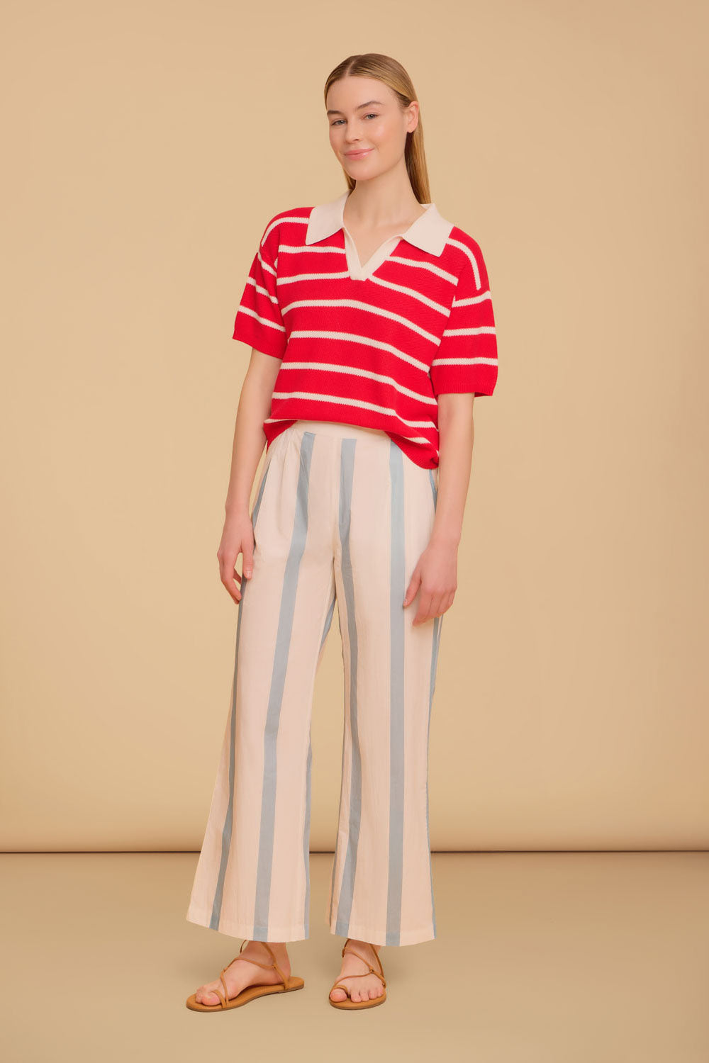 Zuri Pants, Buoy Stripes